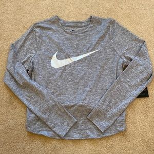NWT Nike Dry Crew Neck - light heathered purple - Size M